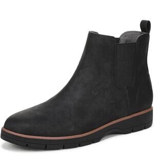 Dr. Scholl's Black Ankle Heeled Boots